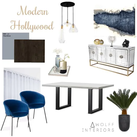 Dining Room Interior Design Mood Board by awolff.interiors on Style Sourcebook