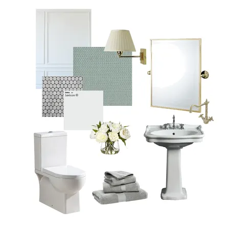 Traditional Bathroom Interior Design Mood Board by KMR on Style Sourcebook
