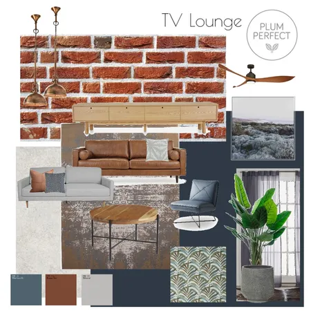 TV Lounge Interior Design Mood Board by plumperfectinteriors on Style Sourcebook