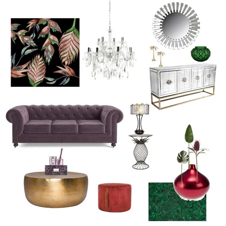Glam decor Interior Design Mood Board by AndreeaKozma on Style Sourcebook