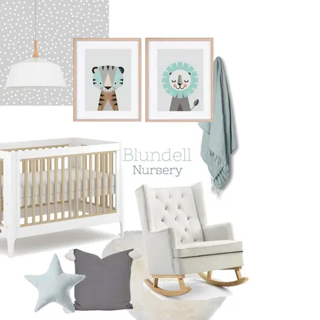 Nursery Blundell Interior Design Mood Board by littlemissapple on Style Sourcebook