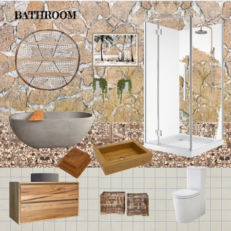 BATHROOM Interior Design Mood Board by FadilahAkbarS on Style Sourcebook