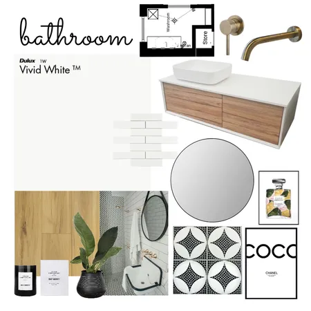 Bathroom Interior Design Mood Board by Jewnik on Style Sourcebook