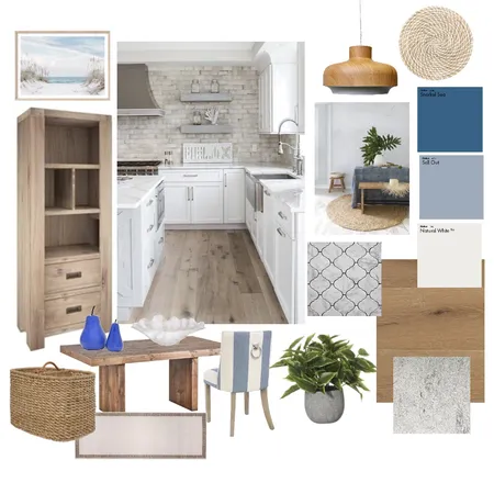 Coastal kitchen Interior Design Mood Board by LaraMay on Style Sourcebook