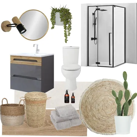 Guest Bathroom Interior Design Mood Board by Home Interiors on Style Sourcebook