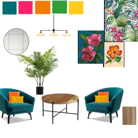 tropical bedroom Interior Design Mood Board by NuraanAllie on Style Sourcebook
