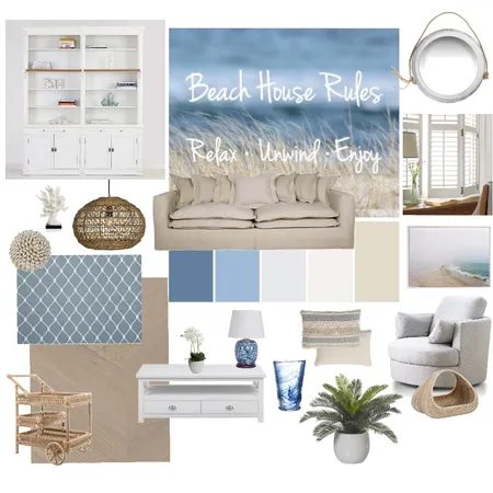 Hampton’s beach style Interior Design Mood Board by LaraMay on Style Sourcebook