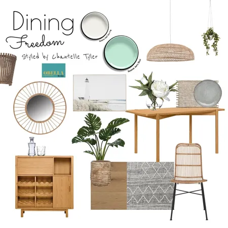 Freedom Furniture Dining Interior Design Mood Board by obelladesign on Style Sourcebook