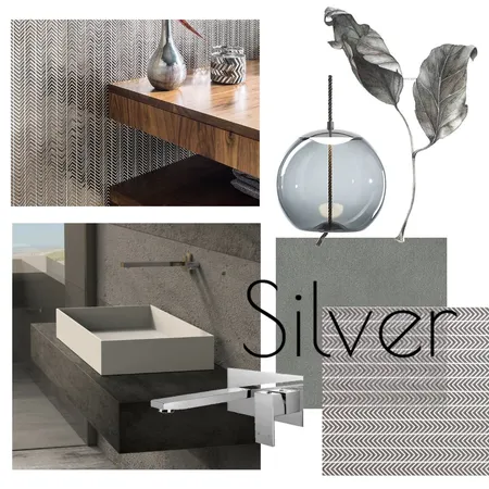 Silver Interior Design Mood Board by HeidiMM on Style Sourcebook