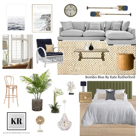 Bombo Blue Interior Design Mood Board by Kate Rutherford Styling on Style Sourcebook