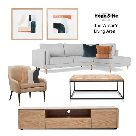 Rachel &amp; Ben Living room Interior Design Mood Board by Hope & Me Interiors on Style Sourcebook