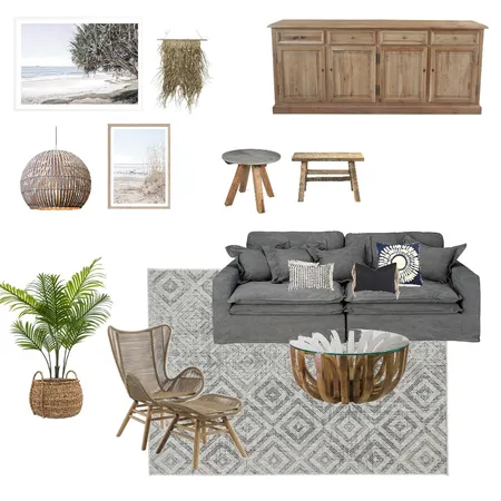 Coastal Farmhouse 1 Interior Design Mood Board by fionajane on Style Sourcebook