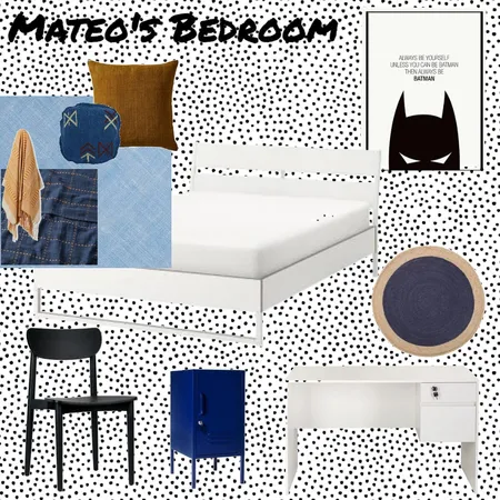 Mateo's bedroom Interior Design Mood Board by thestylingworkshop on Style Sourcebook