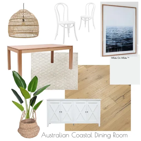 Australian Coastal Dining ROom Interior Design Mood Board by MrsCama on Style Sourcebook