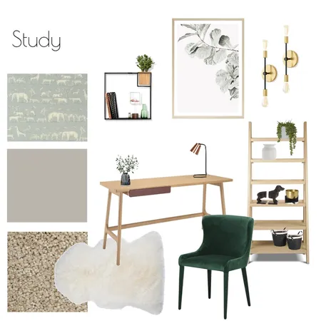 Study Interior Design Mood Board by ID_eph on Style Sourcebook