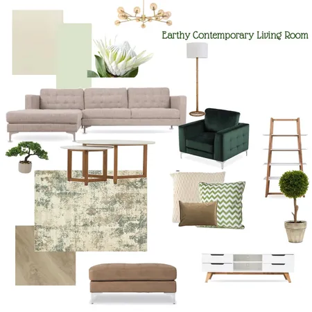 Assignment 9- Living Room Interior Design Mood Board by nazrana786 on Style Sourcebook