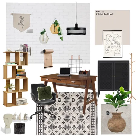 Industrial office Interior Design Mood Board by House of savvy style on Style Sourcebook