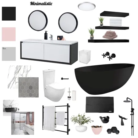 minimalistic inspired Bathroom Interior Design Mood Board by ciaracrown on Style Sourcebook