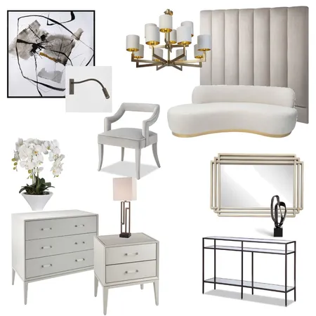 CL Bedroom Moodboard Interior Design Mood Board by KRBKRB on Style Sourcebook