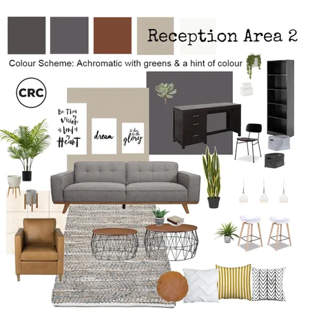 CRC Reception Area 2 Interior Design Mood Board by Zellee Best Interior Design on Style Sourcebook