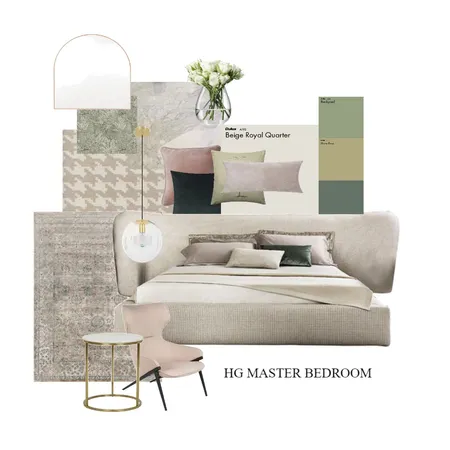 HG Master Bedroom Interior Design Mood Board by GJB123 on Style Sourcebook