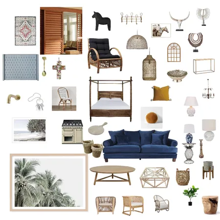 The Honeymoon Cottage Interior Design Mood Board by She Styled Her Life on Style Sourcebook