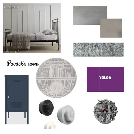 PATRICK'S BEDROOM Interior Design Mood Board by Jennypark on Style Sourcebook