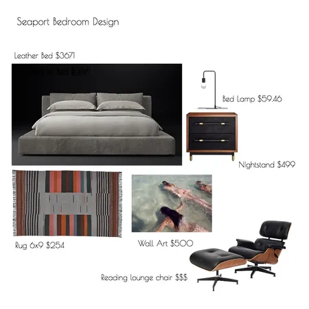 Seaport Bedroom Design Interior Design Mood Board by andrecape on Style Sourcebook
