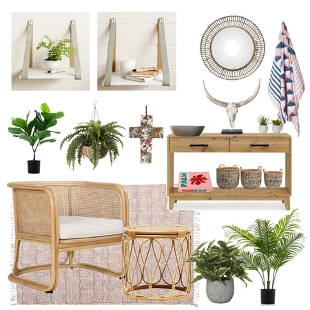 Boho reading room Interior Design Mood Board by Dom_marie on Style Sourcebook