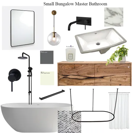 Bungalow Master Bathroom Interior Design Mood Board by ChristaGuarino on Style Sourcebook