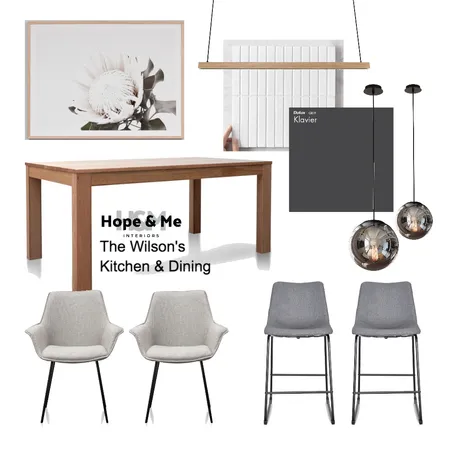 Rachel &amp; Ben kitching/dining Interior Design Mood Board by Hope & Me Interiors on Style Sourcebook