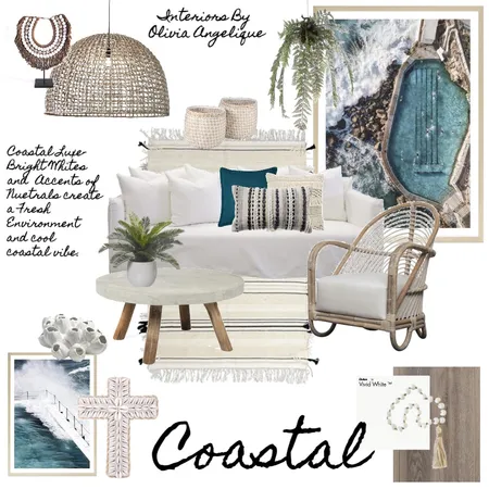 Cool Coastal Interior Design Mood Board by Flawless Interiors Melbourne on Style Sourcebook
