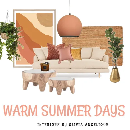 WARM SUMMER DAYS Interior Design Mood Board by Flawless Interiors Melbourne on Style Sourcebook