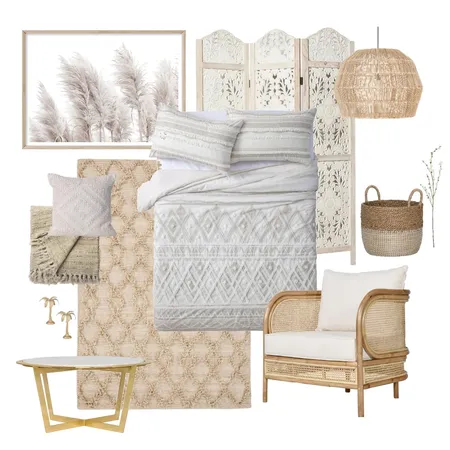 Boho Luxe Interior Design Mood Board by sydneyrose on Style Sourcebook