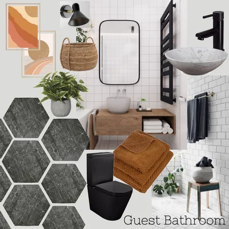 guest bathroom Interior Design Mood Board by freyajpugh on Style Sourcebook