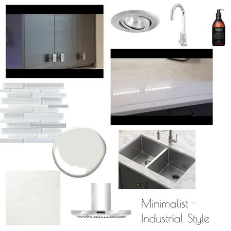 Minimalist - industrial style Interior Design Mood Board by RanaV on Style Sourcebook