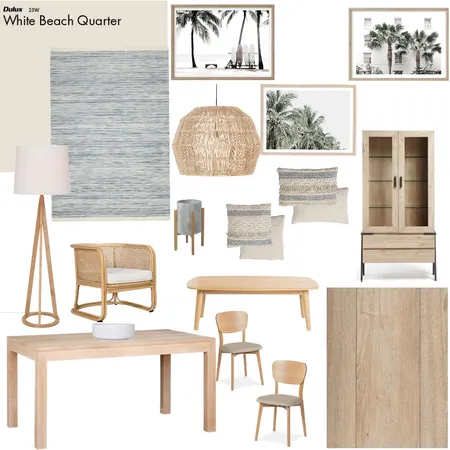 Beachy Dining Interior Design Mood Board by AnnaK on Style Sourcebook