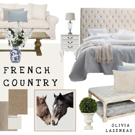 Gorgeous French Country Inspiration Interior Design Mood Board by Flawless Interiors Melbourne on Style Sourcebook