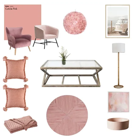 Pretty in Pink Interior Design Mood Board by splhomes on Style Sourcebook