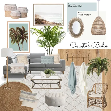 Coastal Boho Interior Design Mood Board by Tegan_Harris on Style Sourcebook