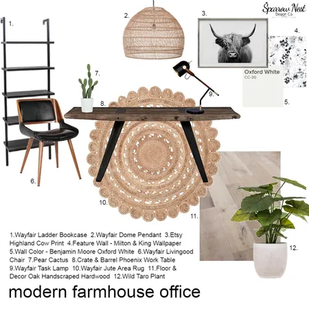 IDI Module 9 Office Interior Design Mood Board by Nbyrtus on Style Sourcebook