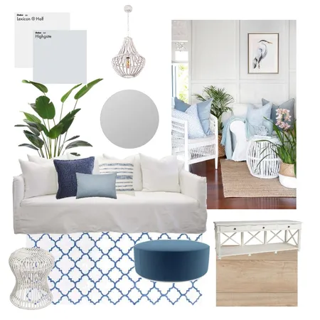 Hamptons Living Interior Design Mood Board by DaniVile on Style Sourcebook