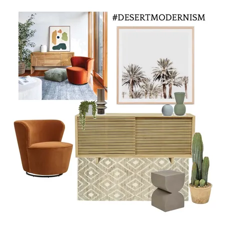 Desert Modernism Interior Design Mood Board by feliciacur on Style Sourcebook