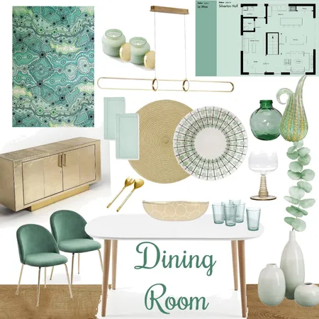 Dining Room Mood Board Interior Design Mood Board by kirigall on Style Sourcebook
