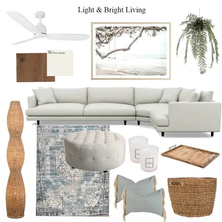 Light and Bright Living Interior Design Mood Board by ChristaGuarino on Style Sourcebook