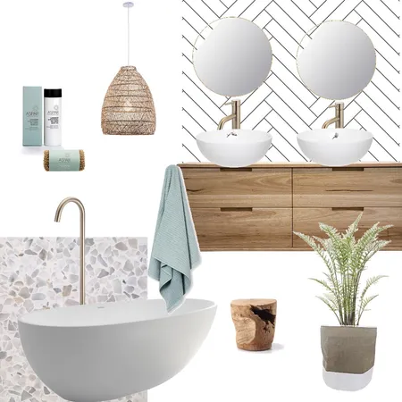 coastal bathroom Interior Design Mood Board by restyle_studio_melbourne on Style Sourcebook