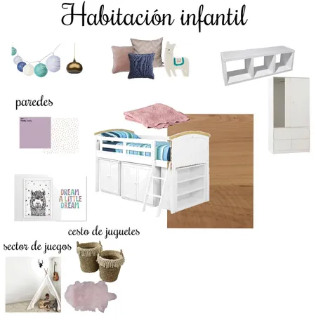 Habitación infantil - proyecto Interior Design Mood Board by ludmilamartinez on Style Sourcebook