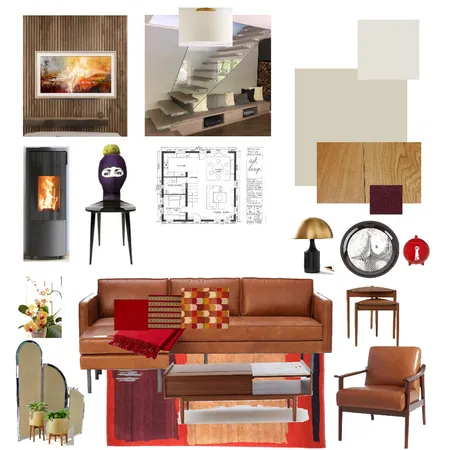 IDI Assignment 9 Lounge Interior Design Mood Board by agatakirk on Style Sourcebook