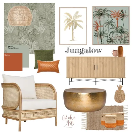 Jungalow Living Interior Design Mood Board by Boho Art & Styling on Style Sourcebook