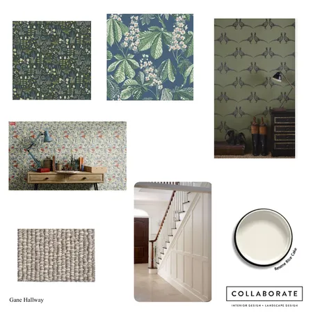 Gane Hallway Interior Design Mood Board by Jennysaggers on Style Sourcebook